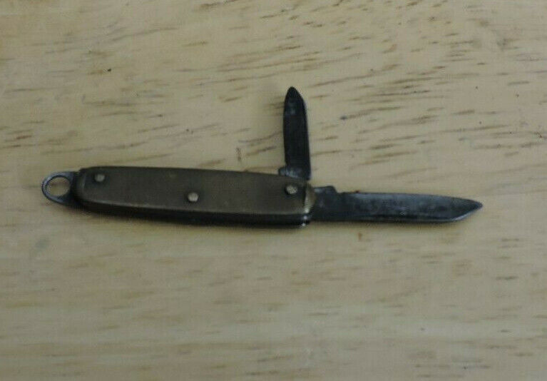 Key Chain Micro Two Blade Knife