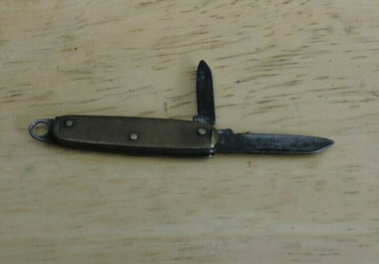 Key Chain Micro Two Blade Knife