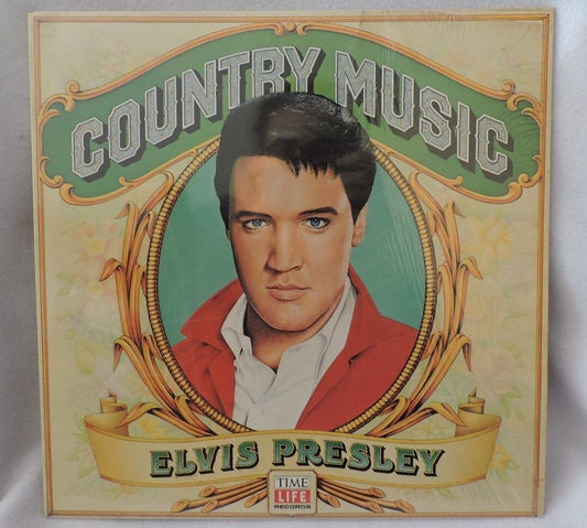 1981 "Elvis Presley Country Music" Album-Vinyl-Time Life-RCA Records