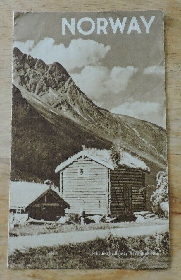 Vintage Norway Travel Brochure
