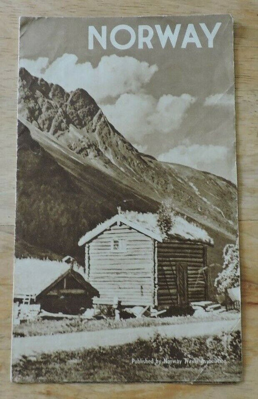 Vintage Norway Travel Brochure