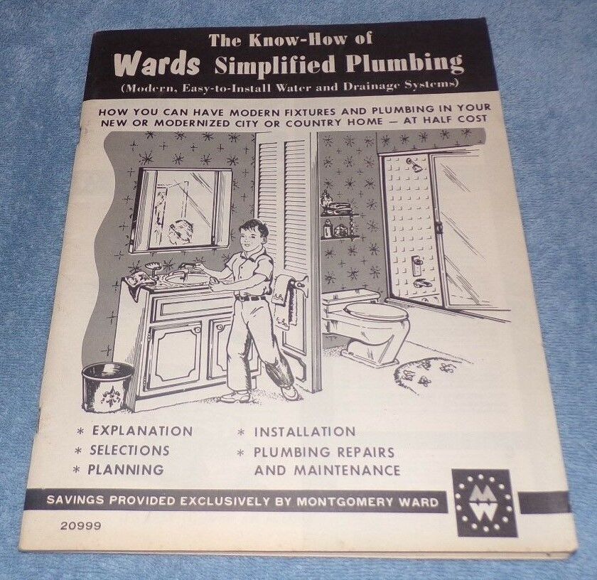 Montgomery Wards: The Know-How of Wards Simplified Plumbing