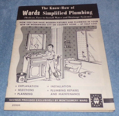 Montgomery Wards: The Know-How of Wards Simplified Plumbing