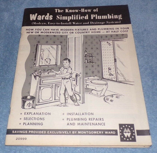 Montgomery Wards: The Know-How of Wards Simplified Plumbing