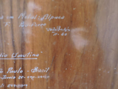INDO UMATINA METAL ART FROM SAO PAOLO BRASIL 1980 - SIGNED BY ARTIST