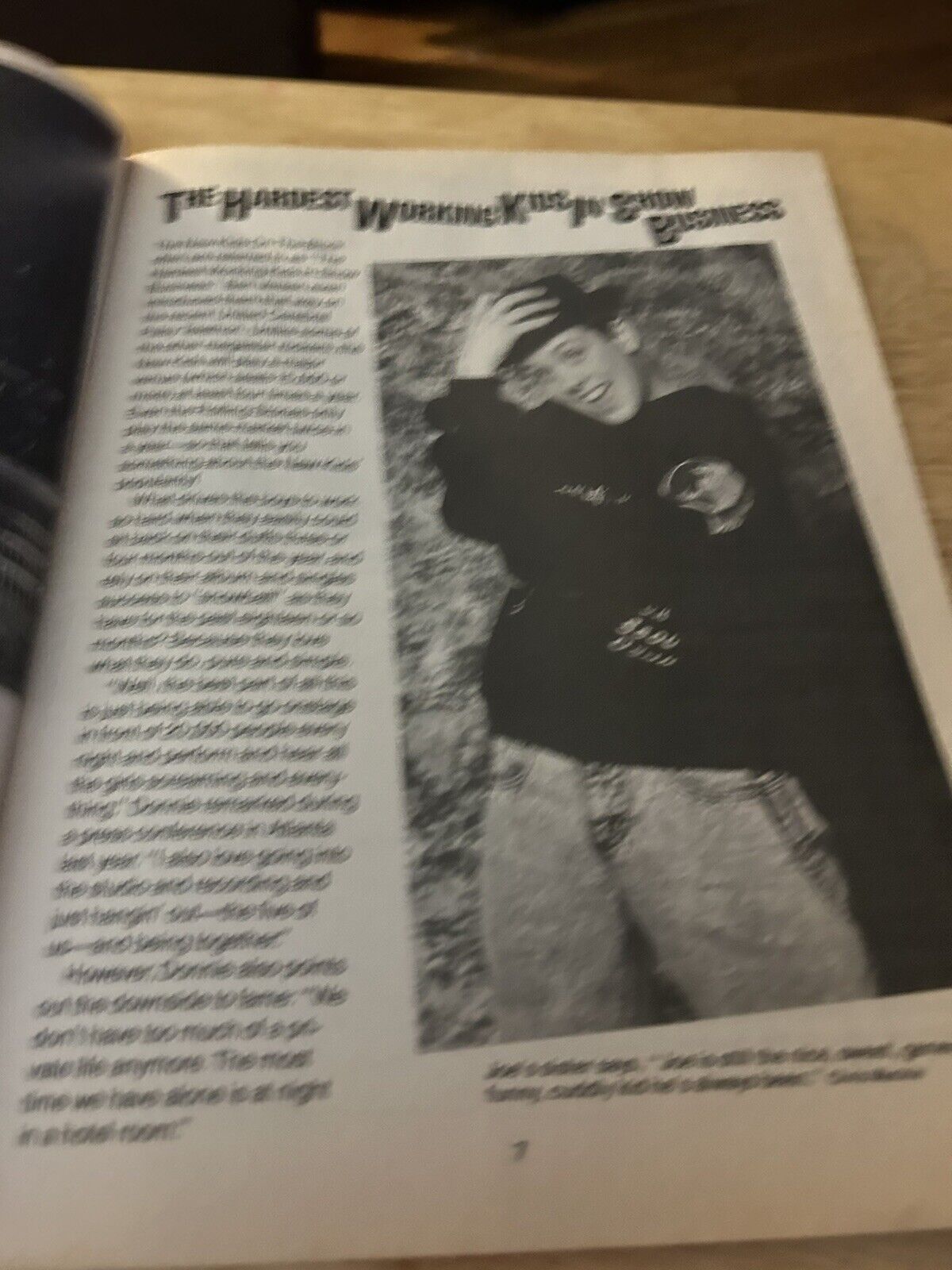 NEW KIDS ON THE BLOCK SCRAPBOOK 1990