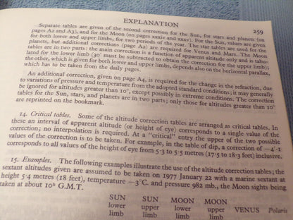 The Nautical Almanac For The Year 1977