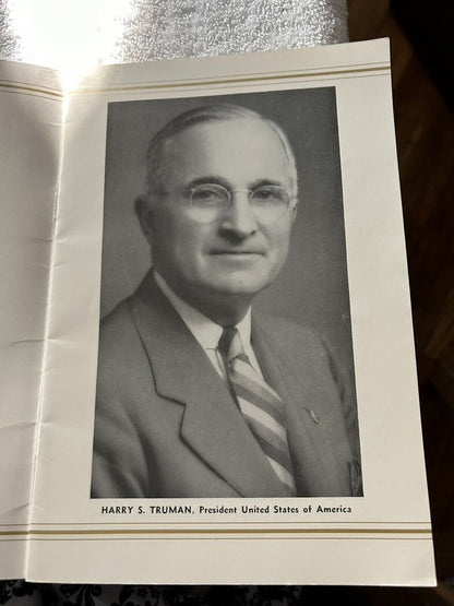 OFFICIAL DEDICATION PROGRAM: THE NEW BROTHERHOOD BUILDING KCKS 1949