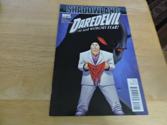 DAREDEVIL THE MAN WITHOUT FEAR #510" SHADOWLAND"  UNGRADED