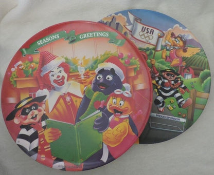 McDonald's Collectible Plates 1995 &1996