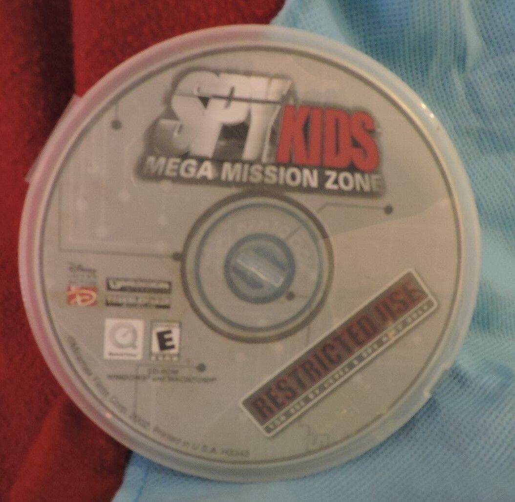 Spy Kids  Mega Mission Zone Windows/ Mac Educational Game 2002