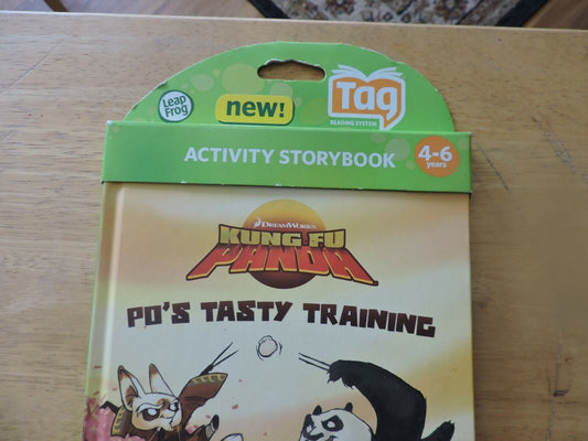 LEAP FROG NEW ACTIVITY STORY BOOK: PO'S TASTY TRAINING (KUNG FU PANDA)