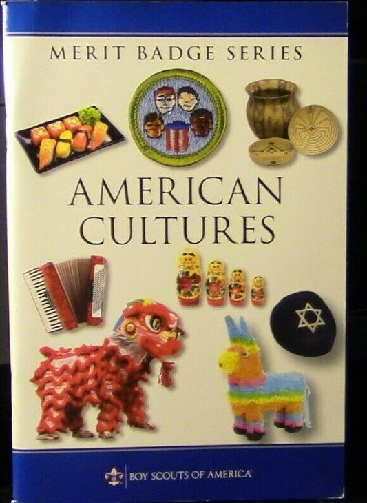 BSA-Merit Badge Series "American Cultures" Current Printing