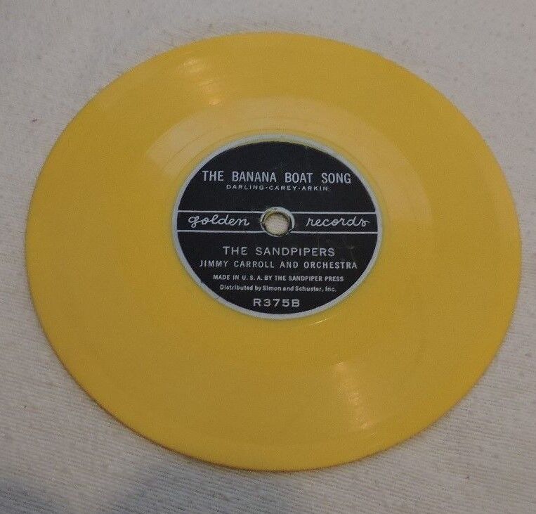 Just Walking in the Rain/The Banana Boat Song The Sandpipers Record 78 RPM
