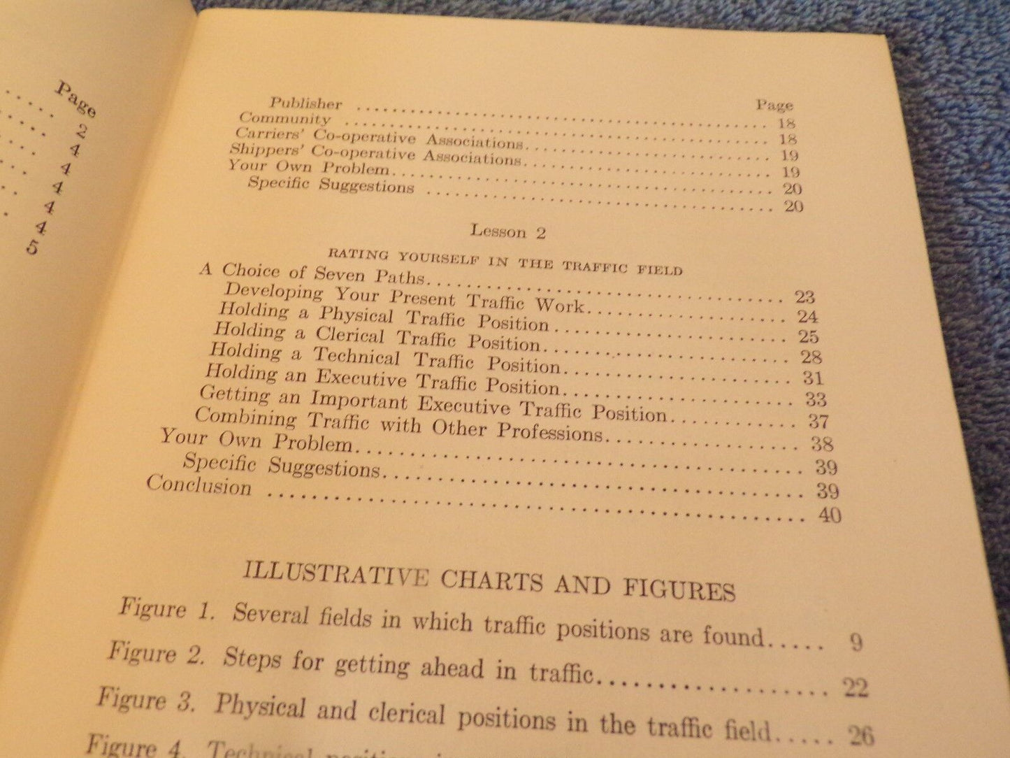 Vintage Book-1936: Getting Ahead In Traffic: Part 1 - The Planning Course