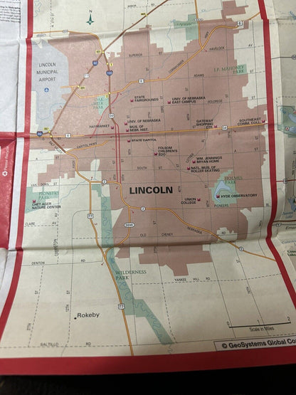 UNIVERSAL MAP: NEBRASKA ROADMAP  NO DATE
