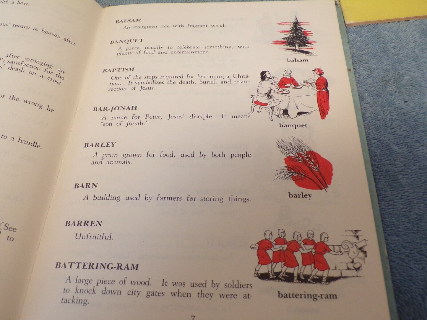 My Bible Dictionary with Pictures 1954 Printing