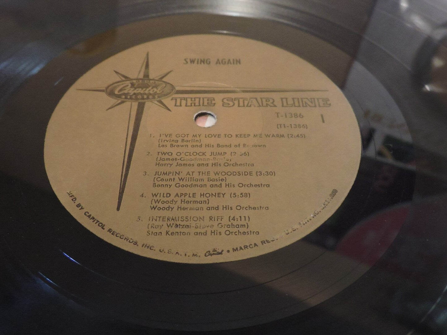 Six Top Bands Swing Again! (Record) 331/3