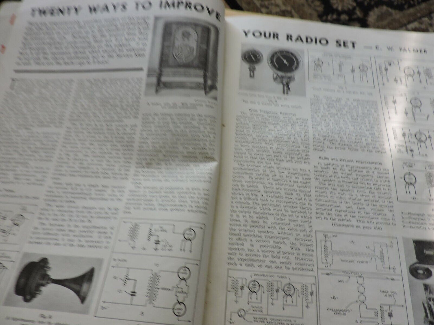 RADIO CRAFT MAGAZINE APRIL  1934