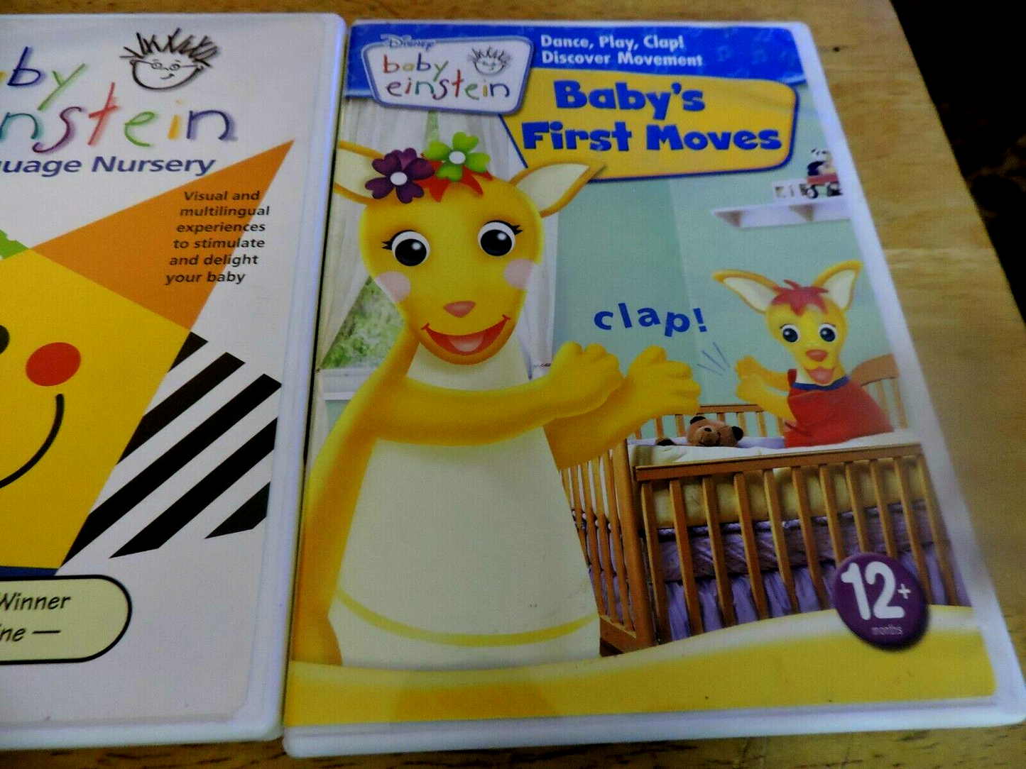 baby einstein SET OF 3 DVDs AGES 12 -18 MONTHS