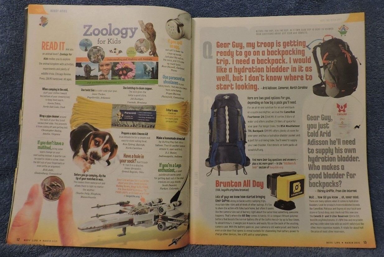 Boy's Life Magazine "Your Best Shots!" March 2015