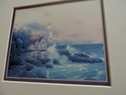 THE LIGHT OF PEACE BY THOMAS KINKADE PRINT 2006  10X8