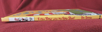 I Can Read with My Eyes Shut! by Dr Seuss Hardcover Book