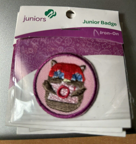 Official Girl Scout Juniors "Digital Photographer" Badge Patch