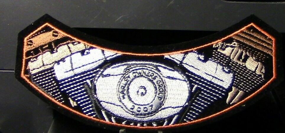 HOG 2007 Patch: Harley Davidson Owners Group Vest Patch (6" Long)