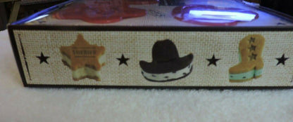 WILD WEST ICE CREAM SANDWICH MOLDS  SET OF 3 (NIB)