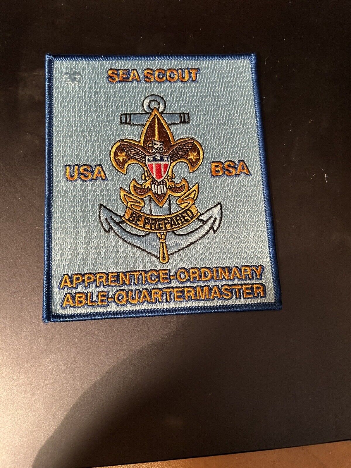 Unique BSA/Sea Scout: Collectors Patch (5" X 4")