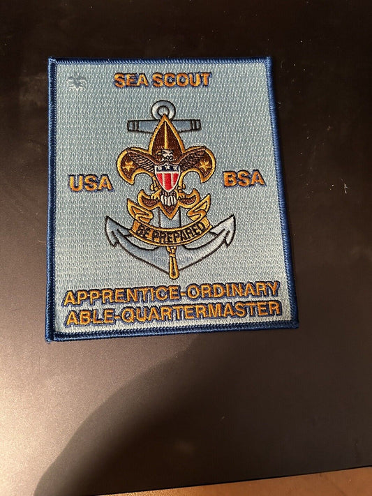 Unique BSA/Sea Scout: Collectors Patch (5" X 4")