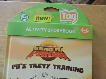 LEAP FROG NEW ACTIVITY STORY BOOK: PO'S TASTY TRAINING (KUNG FU PANDA)