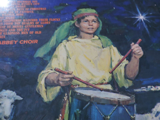 The Abbey Choir The Little Drummer Boy 1966 Vinyl Record Album SX-1709 Christmas