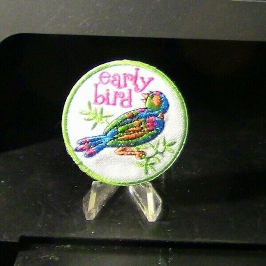 Official Girl Scouts: Early Bird Patch