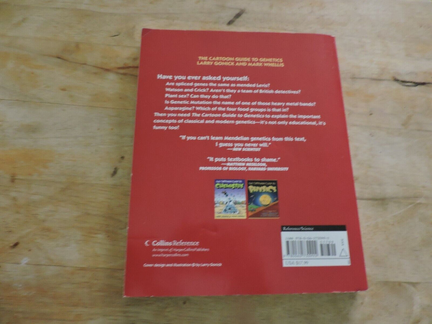 THE CARTOON GENETICS BY LARRY GONICK & MARK WHEELIS 2005