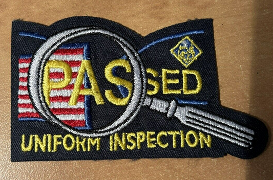 Official BSA: Uniform Inspection "Passed" Patch-Brand New