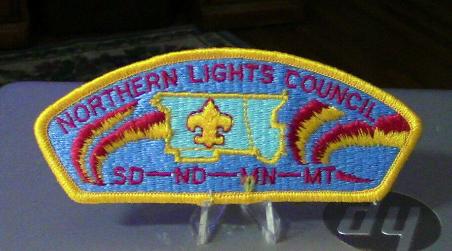 BSA Council Patch Northern Lights Council (SD/ND/MN/MT) Patch