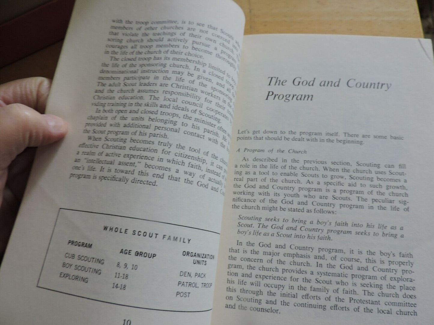GOD AND COUNTRY COUNSELOR'S MANUAL 1970