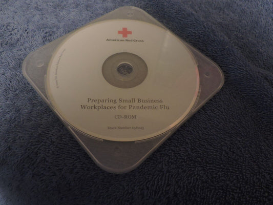 American Red Cross CD: Preparing Small Workplaces for Pandemic Flu