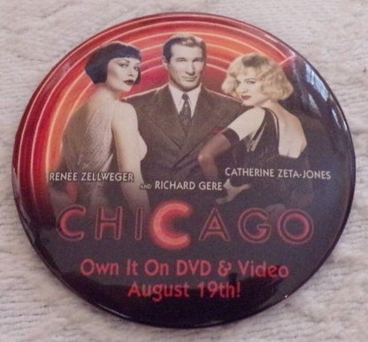 Movie Memorabilia: Chicago Collectable Pin