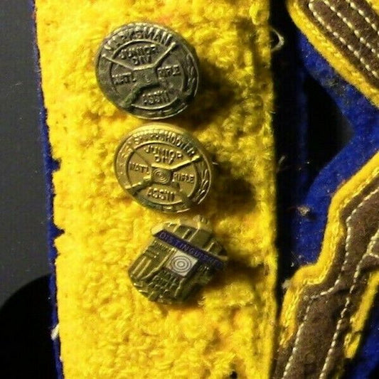 Vintage Sports Letter from Crossman Corp. with 3 NRA Pins (Extremly Rare)