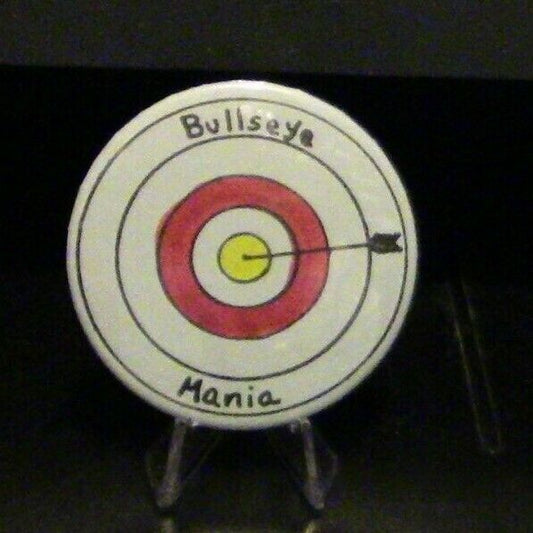 BSA/Cub Scouts: Bullseye Mania Custom Pinback Button (Archery)