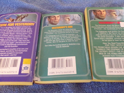 3 Star Trek Novels by A.C. Crispin (1988) 3 for 1 deal