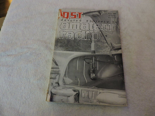 QST AMATEUR RADIO MAGAZINEJUNE 1963