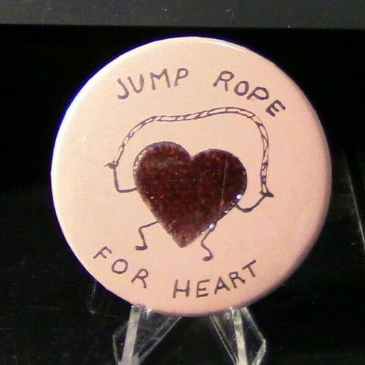BSA/Cub Scouts: Jump Rope For Heart Custom Pinback Button