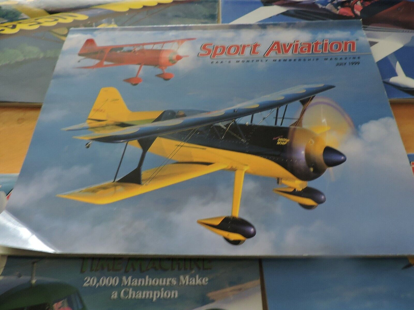 SPORT AVIATION EAA'S MONTHLY MAGAZINE, JULY, SEPTEMBER-DECEMBER 1999 (5)