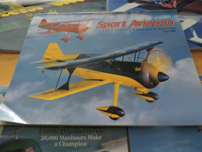 SPORT AVIATION EAA'S MONTHLY MAGAZINE, JULY, SEPTEMBER-DECEMBER 1999 (5)