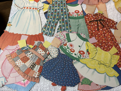 WHITMAN VALERIE WITH GROWIN' PRETTY HAIR PAPER DOLL 1971