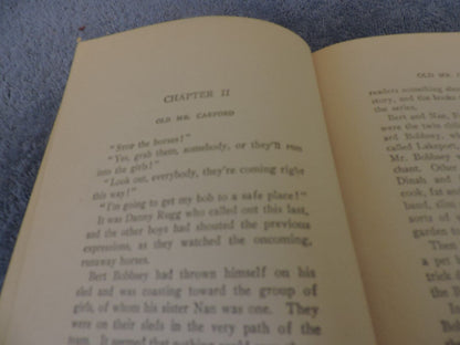 The Bobbsey Twins At Snowlodge by Laura Lee Hope, 1913 printing